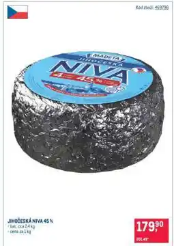 Makro Jihočeská niva 45% nabídka