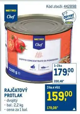 Makro Rajčatový protlak nabídka