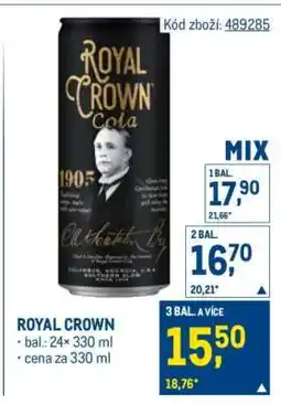 Makro Royal Crown nabídka