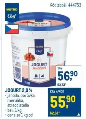 Makro JOGURT 2,9% nabídka