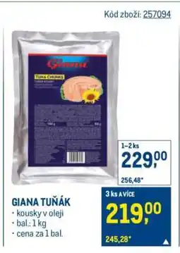 Makro Giana Tuňák nabídka