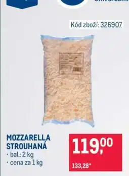 Makro Mozzarella strouhaná nabídka