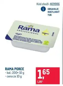 Makro Rama porce nabídka