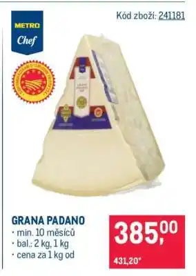 Makro Grana Padano nabídka