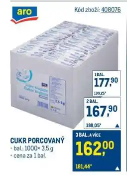 Makro Cukr porcovaný nabídka