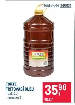 Makro FORTE FRITOVACÍ OLEJ nabídka