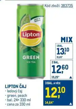 Makro Lipton čaj nabídka