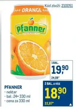 Makro Pfanner nabídka