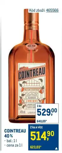 Makro Cointreau 40 % nabídka
