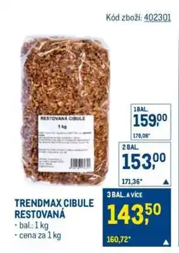 Makro Trendmax cibule restovaná nabídka