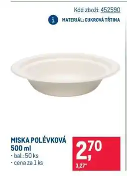 Makro Miska polévková 500 ml nabídka