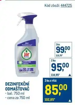 Makro Dezinfekční odmašťovač nabídka