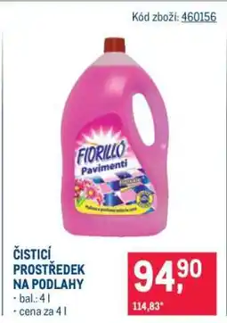 Makro Čisticí prostředek na podlahy nabídka