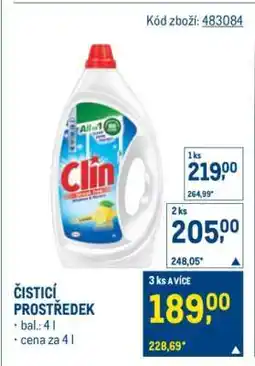 Makro Čisticí prostředek nabídka