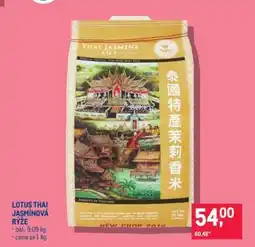 Makro Lotus Thai jasmínová rýže nabídka