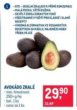 Makro Avokádo zralé nabídka