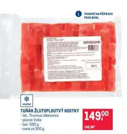 Makro TUŇÁK ŽLUTOPLOUTVÝ KOSTKY nabídka