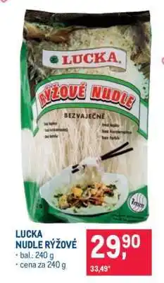 Makro Lucka nudle rýžové nabídka