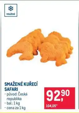 Makro Smažené kuřecí Safari nabídka