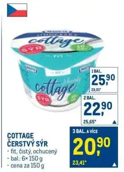 Makro Cottage čerstvý sýr nabídka
