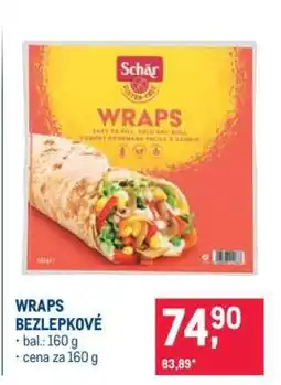 Makro WRAPS BEZLEPKOVÉ nabídka
