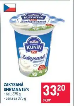 Makro Zakysaná smetana 15% nabídka