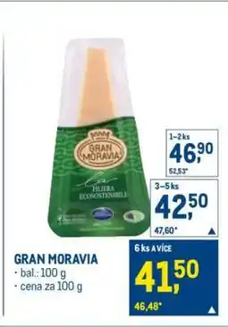 Makro Gran Moravia nabídka