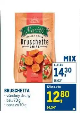 Makro Bruschetta nabídka