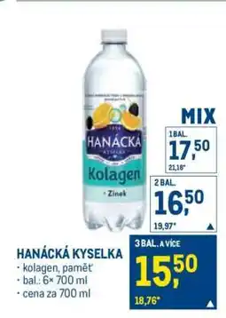 Makro Hanácká kyselka nabídka