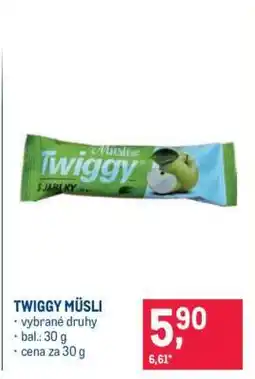Makro TWIGGY MÜSLI nabídka