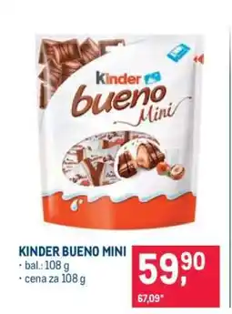 Makro Kinder Bueno Mini nabídka