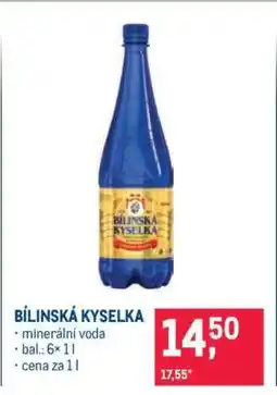 Makro Bílinská kyselka nabídka