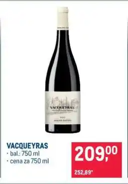 Makro Vacqueyras nabídka