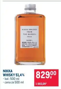 Makro NIKKA WHISKY 51,4% nabídka