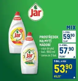 Makro Prostředek na mytí nádobí nabídka