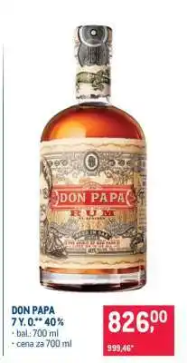 Makro DON PAPA 7 Y. O.** 40 % nabídka