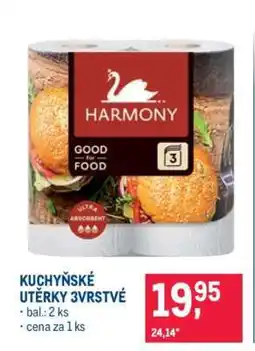Makro Kuchyňské utěrky 3vrstvé nabídka