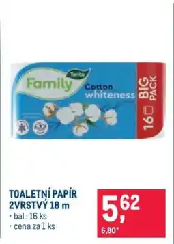 Makro TOALETNÍ PAPÍR 2VRSTVÝ 18 m nabídka