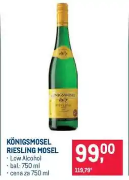 Makro Königsmosel Riesling Mosel nabídka