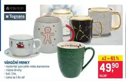 Makro Vánoční hrnky nabídka