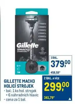 Makro Gillette Mach3 holicí strojek nabídka