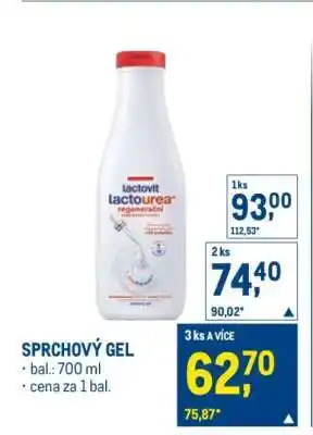 Makro Sprchový gel nabídka