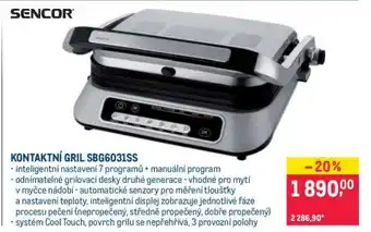 KONTAKTNÍ GRIL SBG6031SS