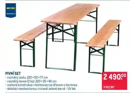 Makro Pivní set nabídka