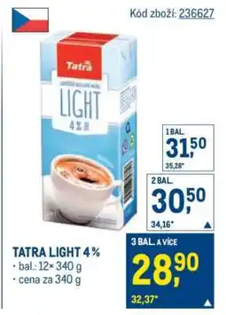 Makro Tatra light 4 % nabídka