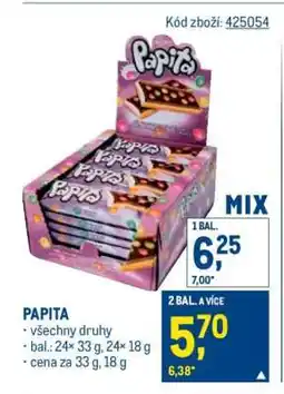 Makro Papita nabídka