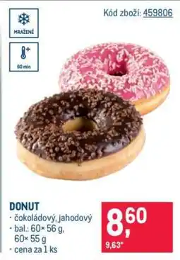 Makro Donut nabídka