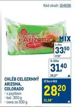Makro CHLÉB CELOZRNNÝ ARIZONA, COLORADO nabídka