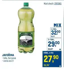 Makro Javořina nabídka