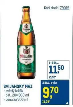 Makro Svijanský Máz nabídka